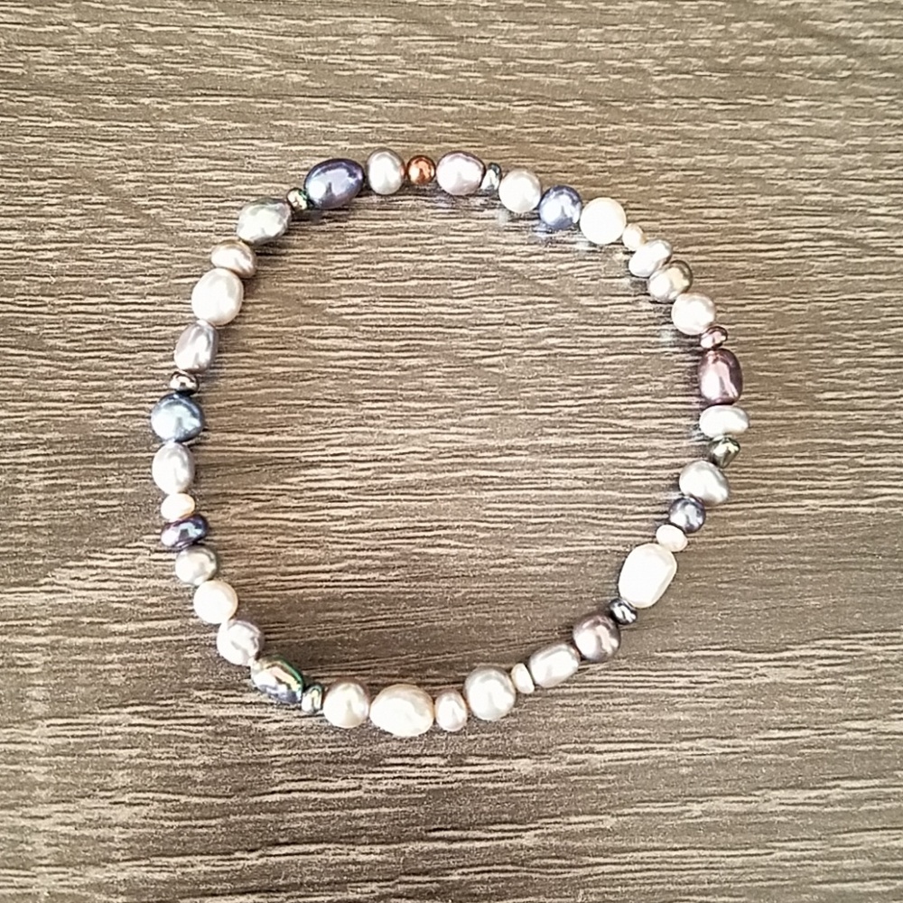 Multicolored Pearl Bracelet
